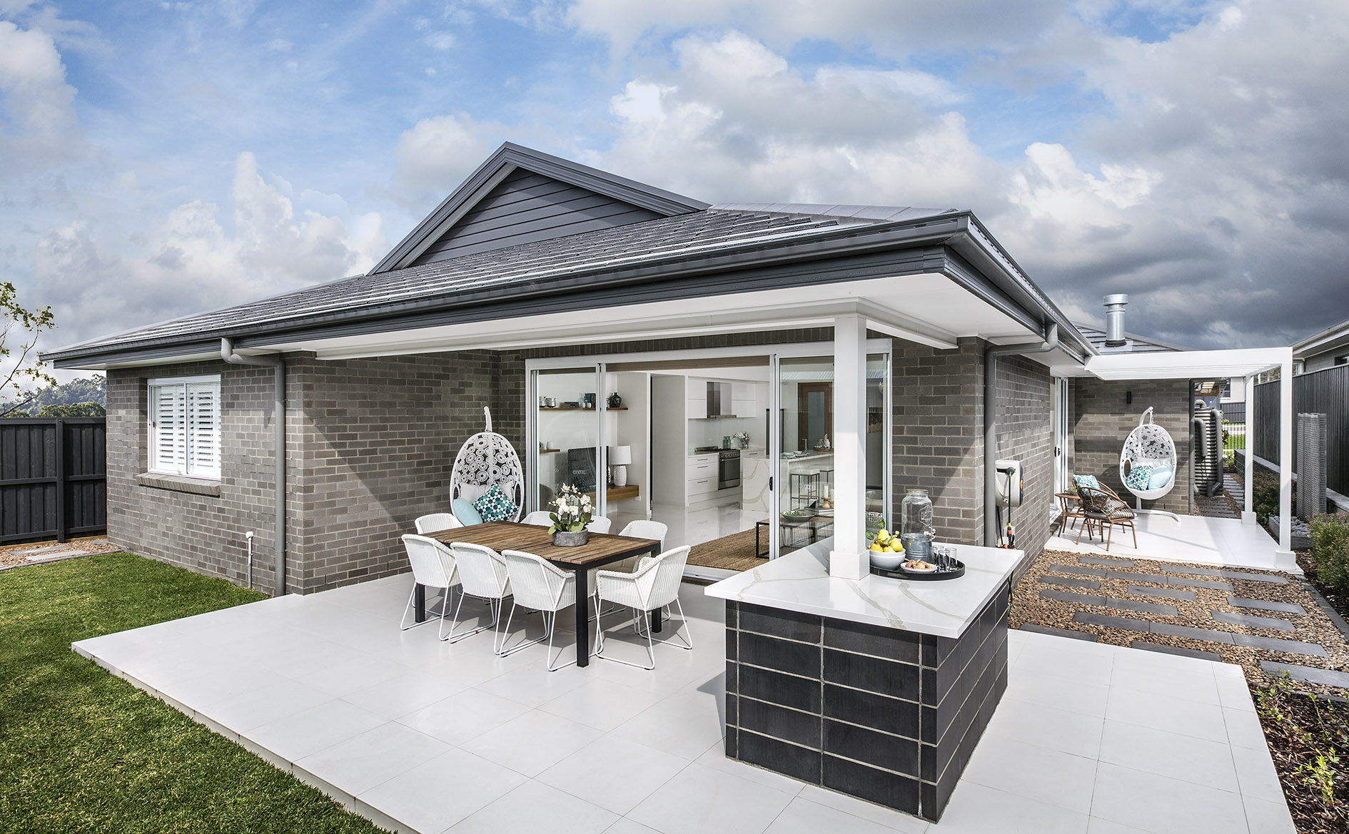 The Block: Josh and Luke, featuring Territory Woodlands Ebony cladding