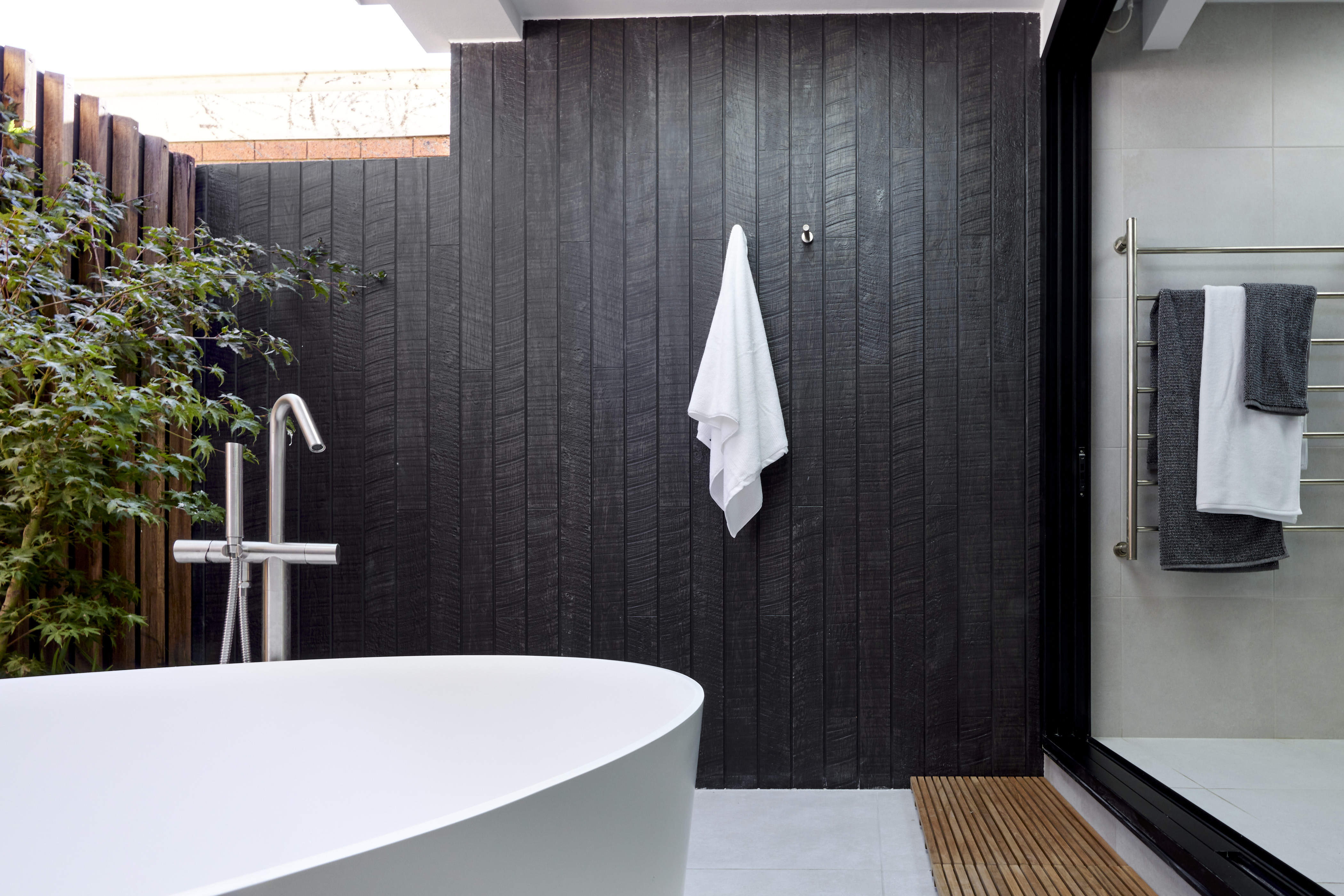 The Block: Josh and Luke, featuring Territory Woodlands Ebony cladding